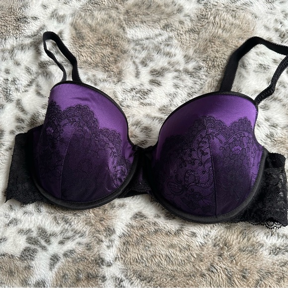 CHANTELLE LACE AND PADDED BRA SIZE 32C - Picture 1 of 5